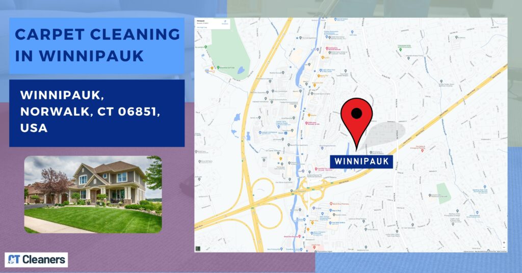 Carpet Cleaning in Winnipauk Map
