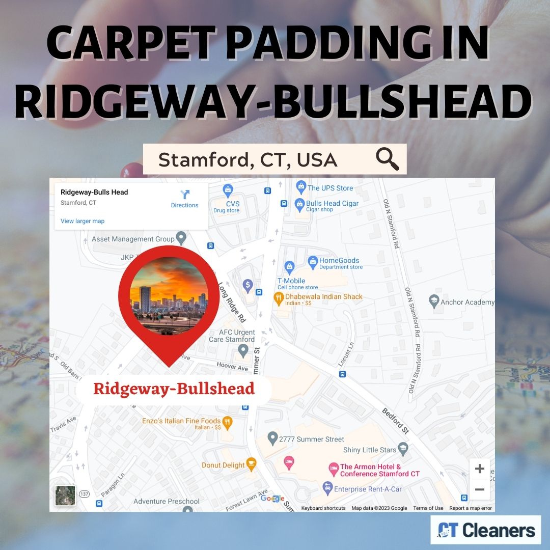 Carpet Padding in Ridgeway-Bullshead Map