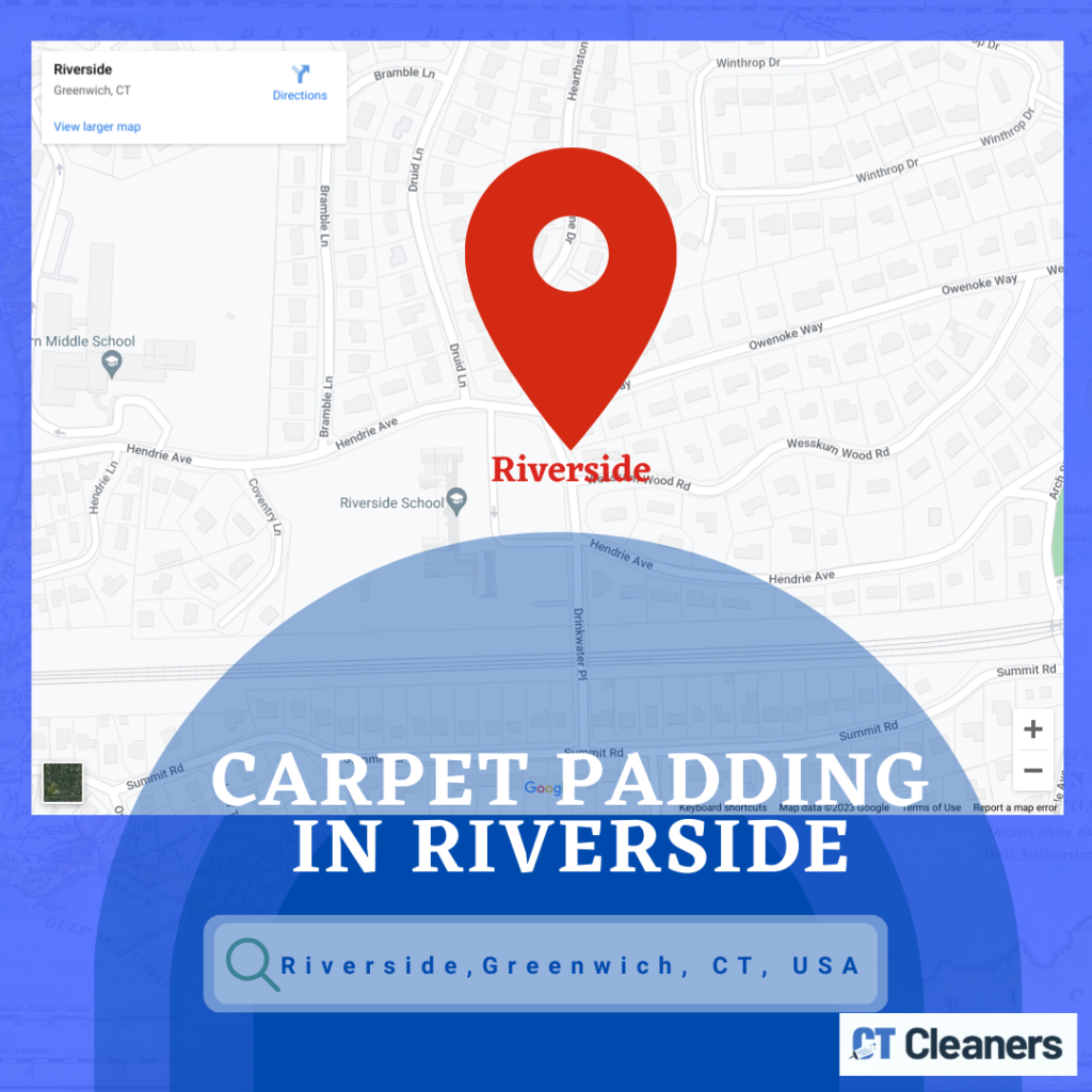 Carpet Padding in Riverside map