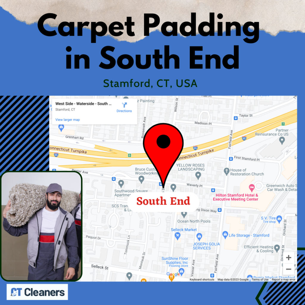 Carpet Padding in South End Map