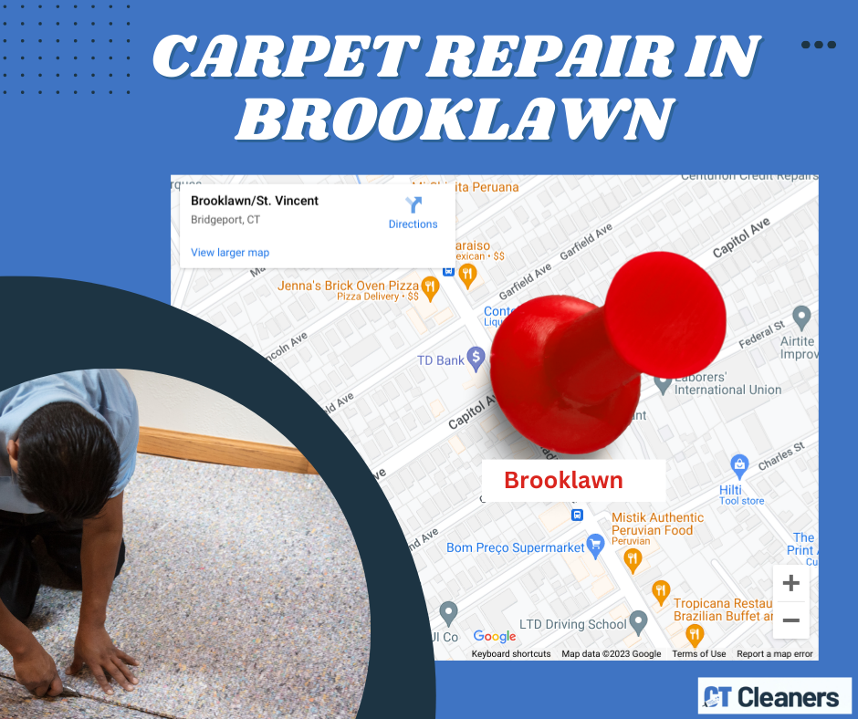 Carpet Repair in Brooklawn Map