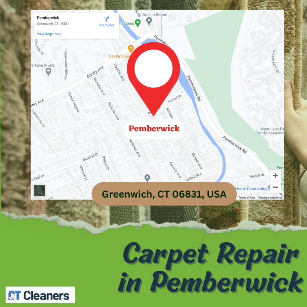 Carpet Repair in Pemberwick Map
