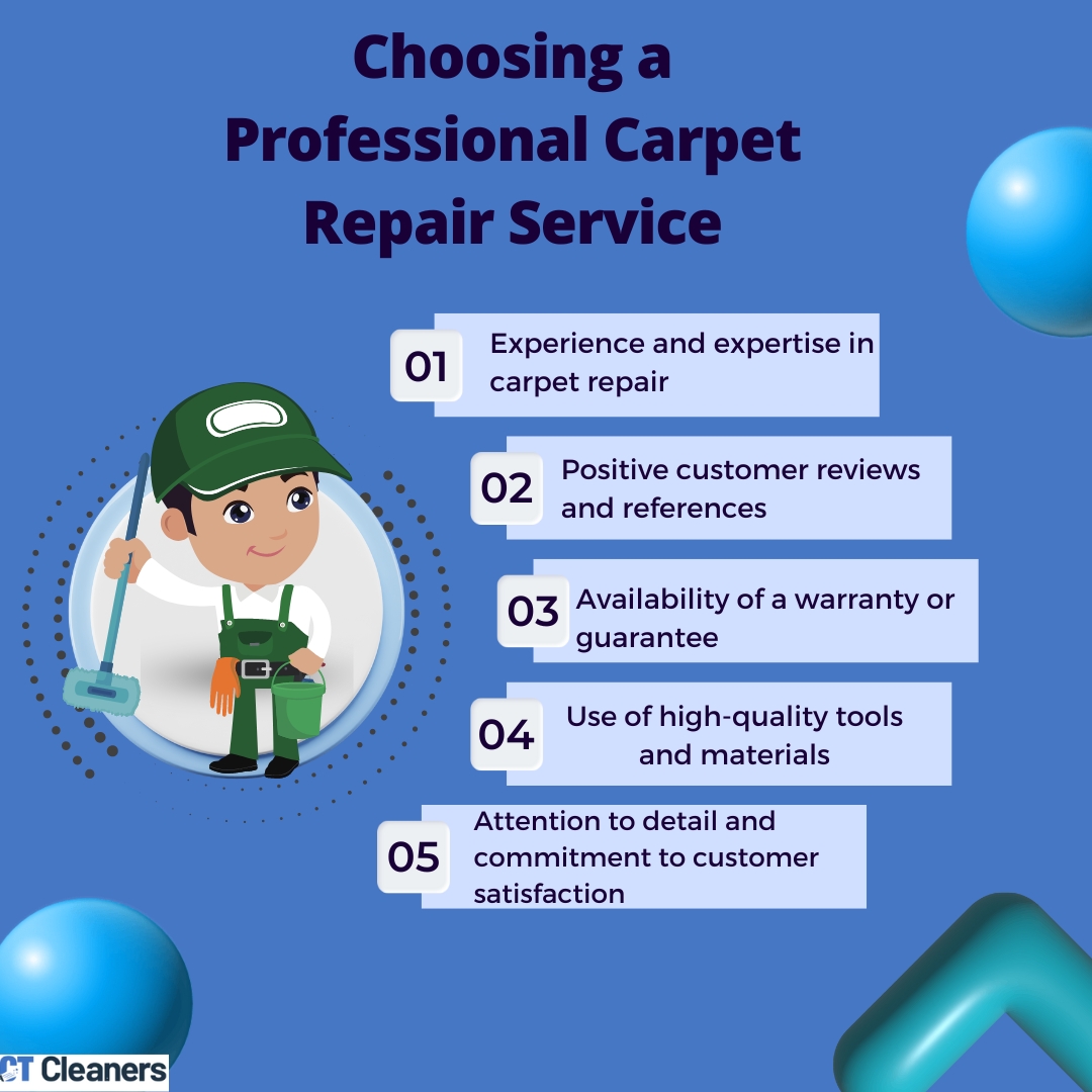 Choosing a Professional Carpet Repair Service