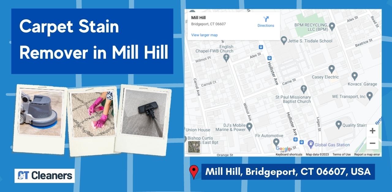 Carpet Stain Remover in Mill Hill Map
