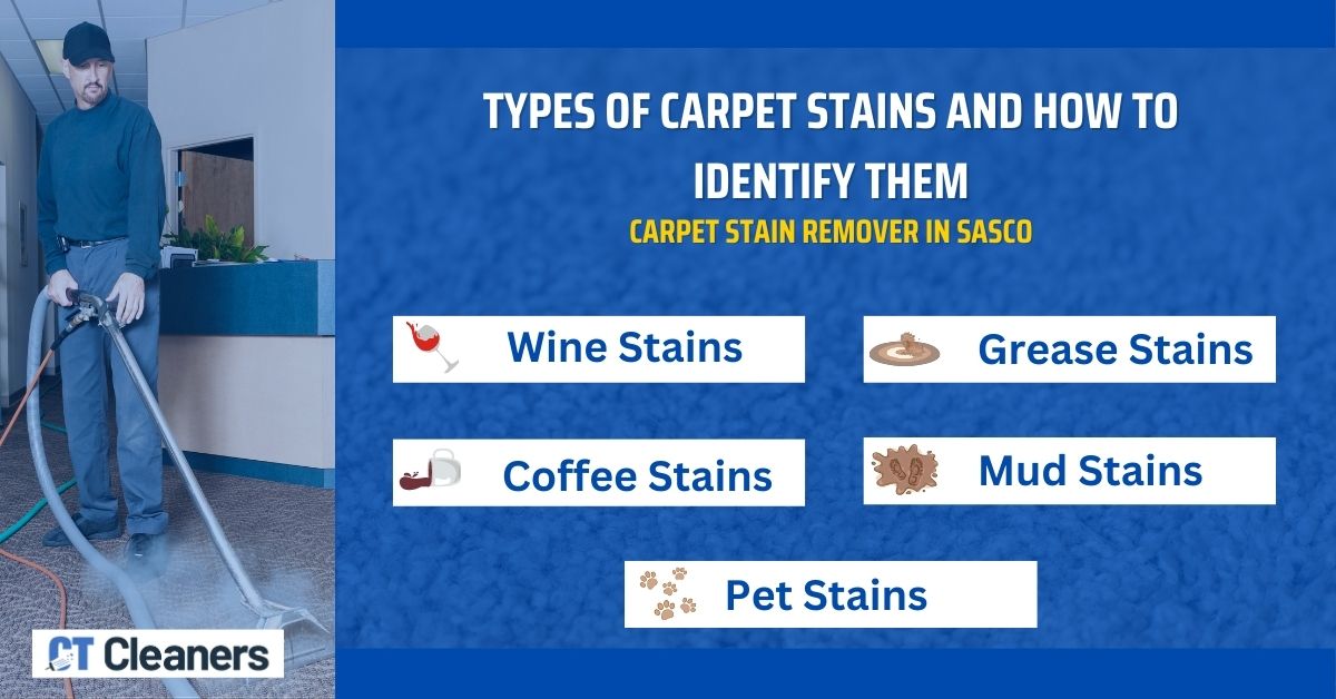 Types of Carpet Stains and How to Identify Them