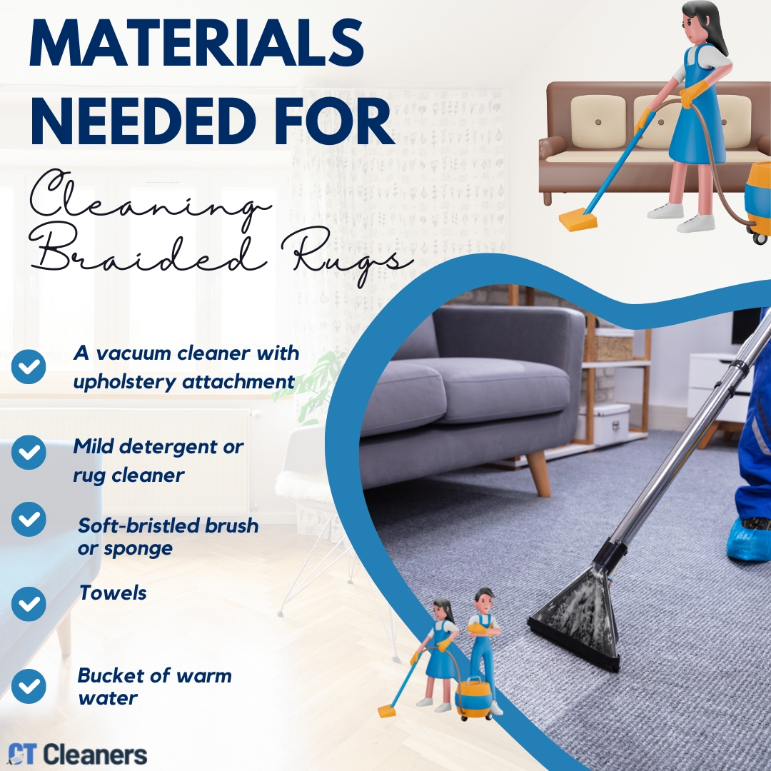 Materials Needed for Cleaning Braided Rugs