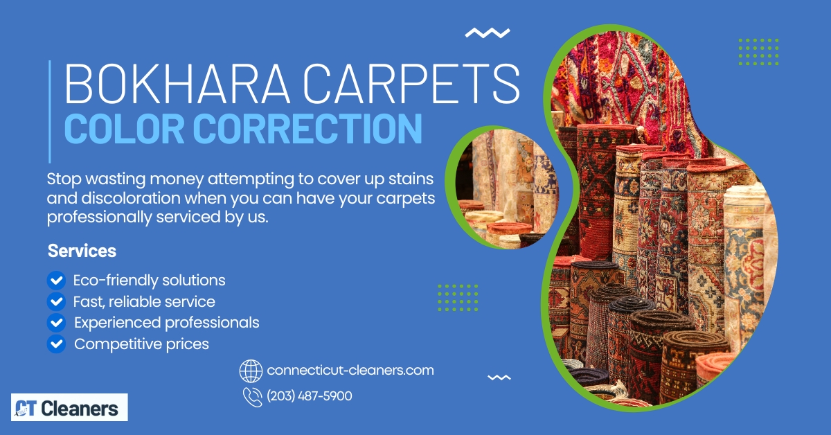 Bokhara Carpets Color Correction