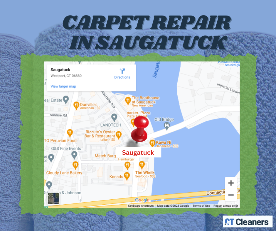Carpet Repair in Saugatuck Map