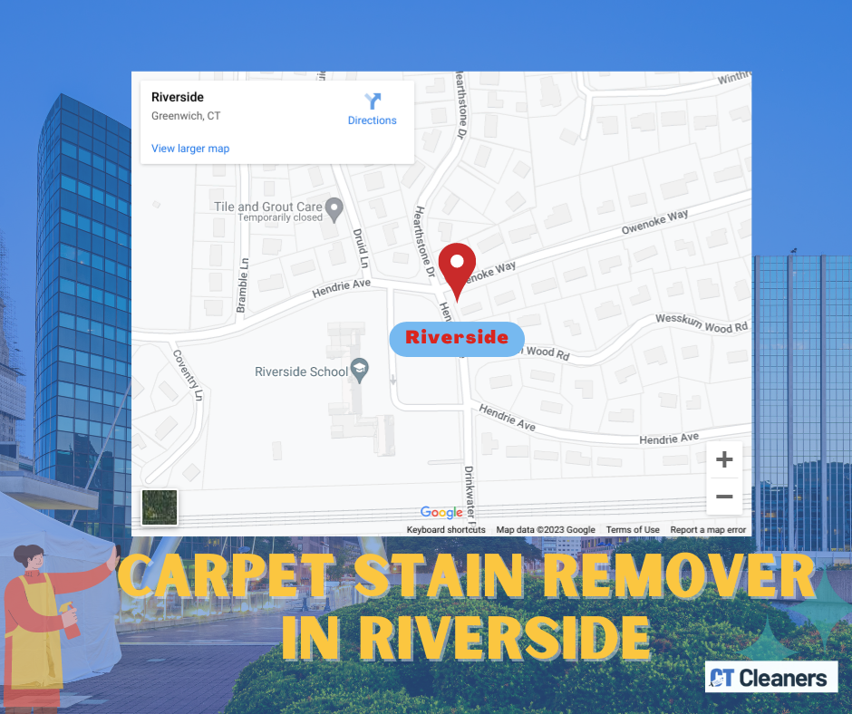 Carpet Stain Remover in Riverside Map