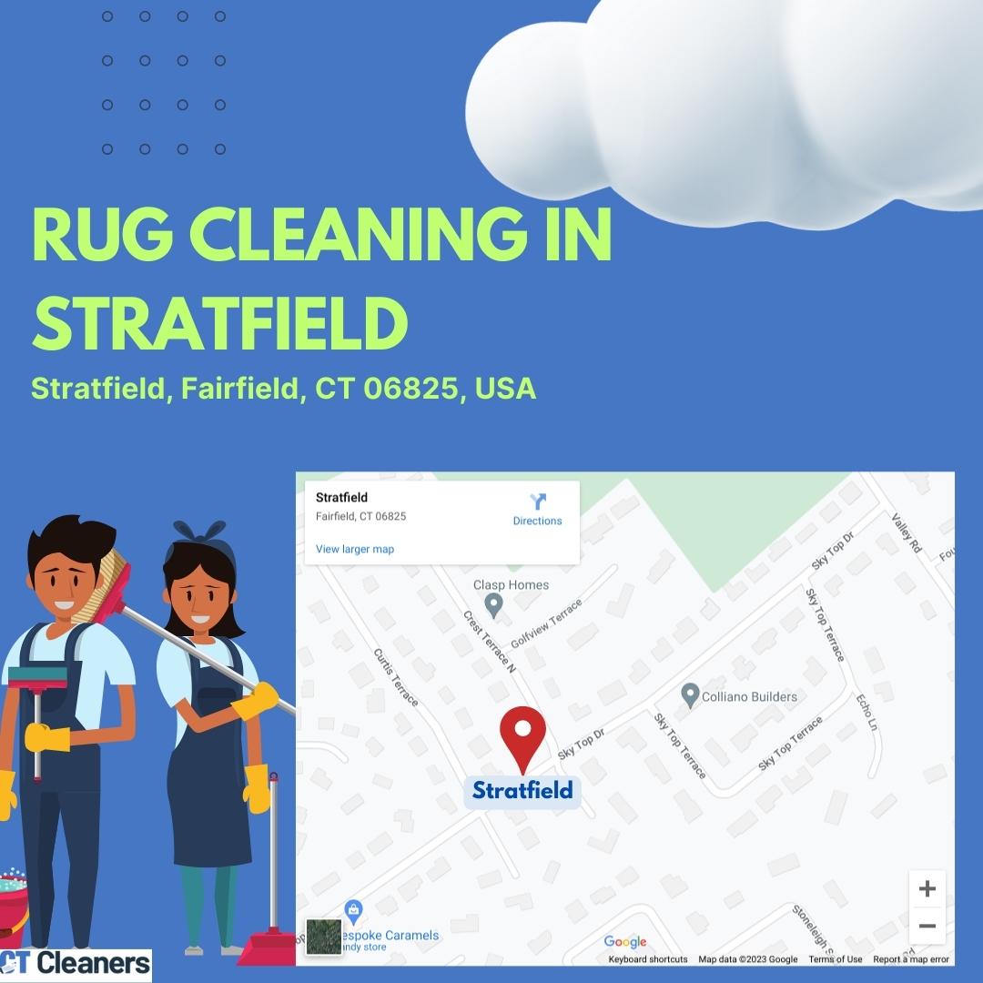 Rug Cleaning in Stratfield Map
