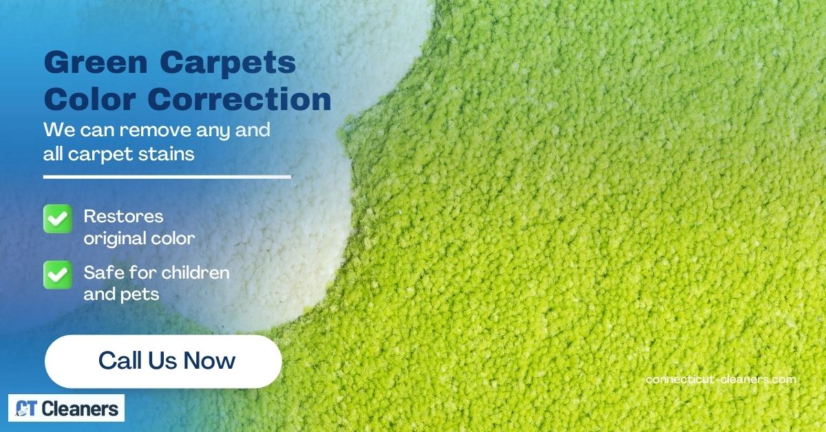 Green Carpets Color Correction