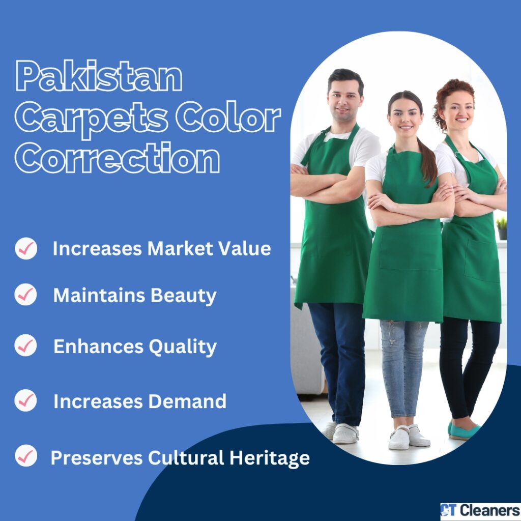  Importance of Color Correction in Pakistani Carpets