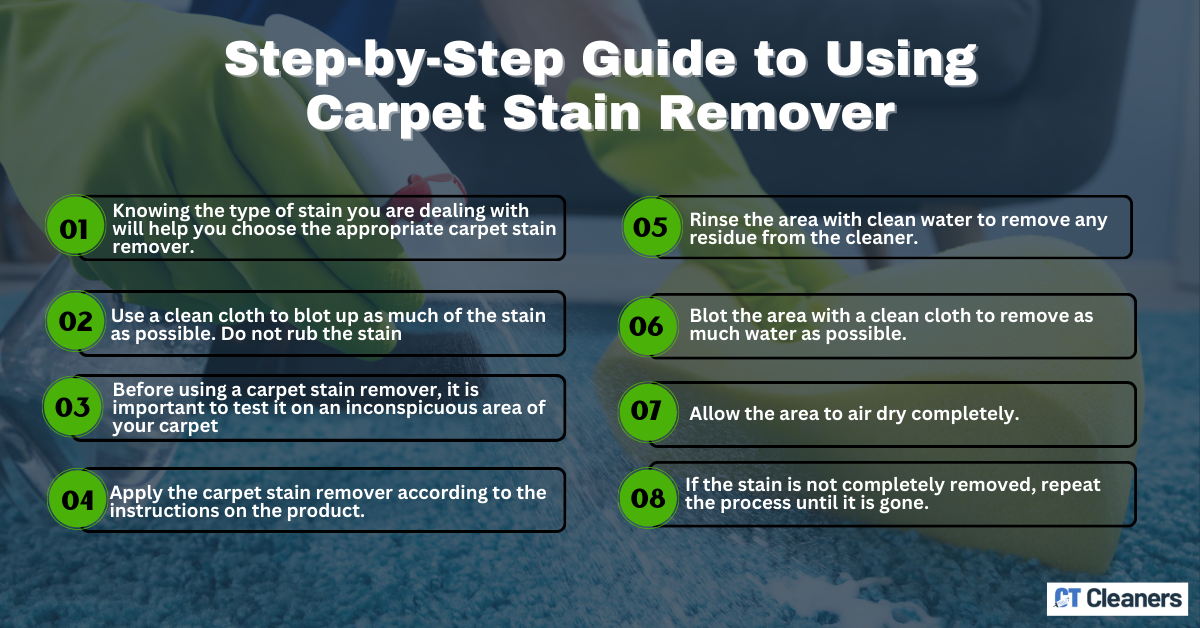 Step-by-Step Guide to Using Carpet Stain Remover