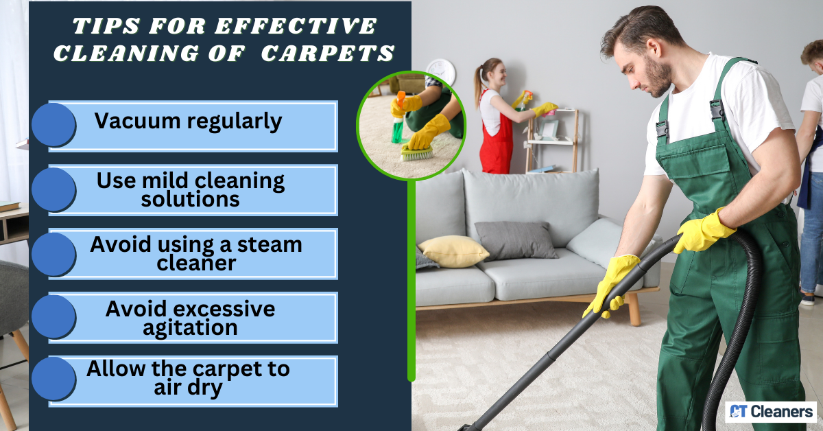 Tips for Effective Cleaning of Carpets