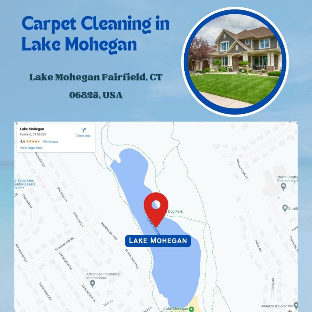 Carpet Cleaning in Lake Mohegan Map